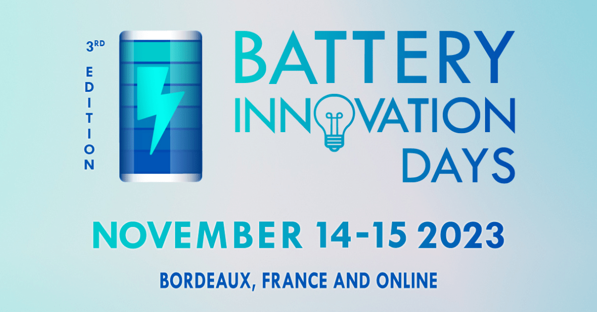 Battery innovation Days 2023